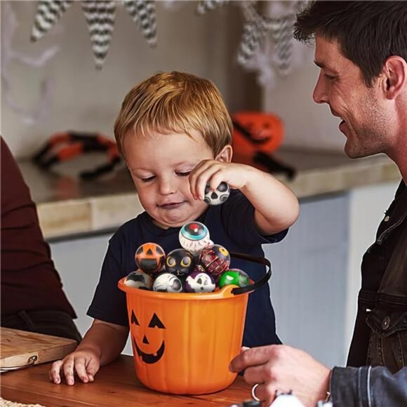 12PCS Halloween Stress Balls, Halloween Squishies Sensory Fidget Toys - Picture 5 of 7